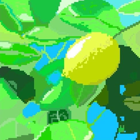 レモンのドット絵